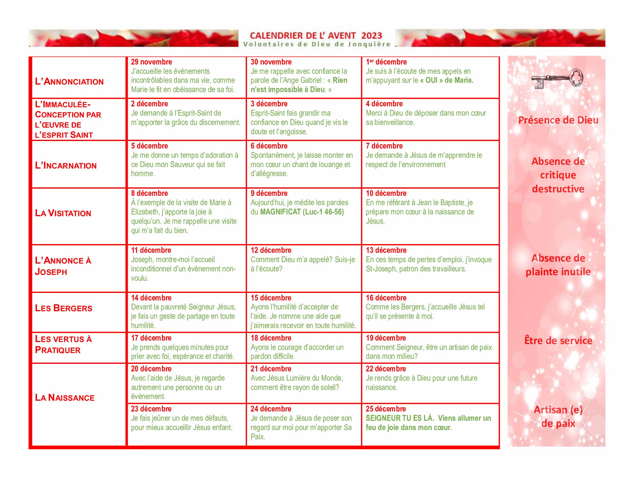 calendrier fr avent 2023 