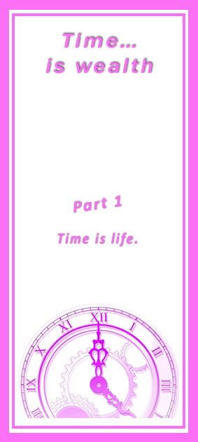 one time is life. eng
