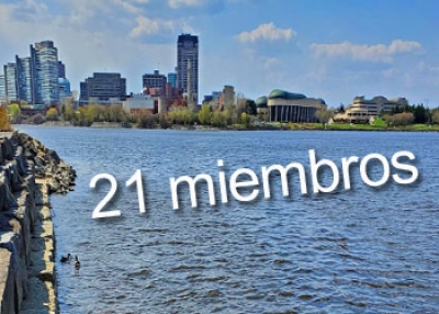 Todo un equipo de voluntarios en Gatineau