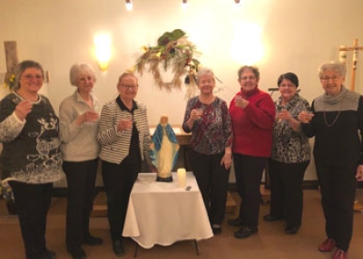 Une belle rencontre des Volontaires de Dieu Drummondville