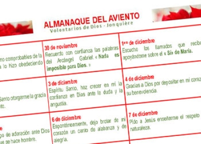 Almanaque del Aviento 2025